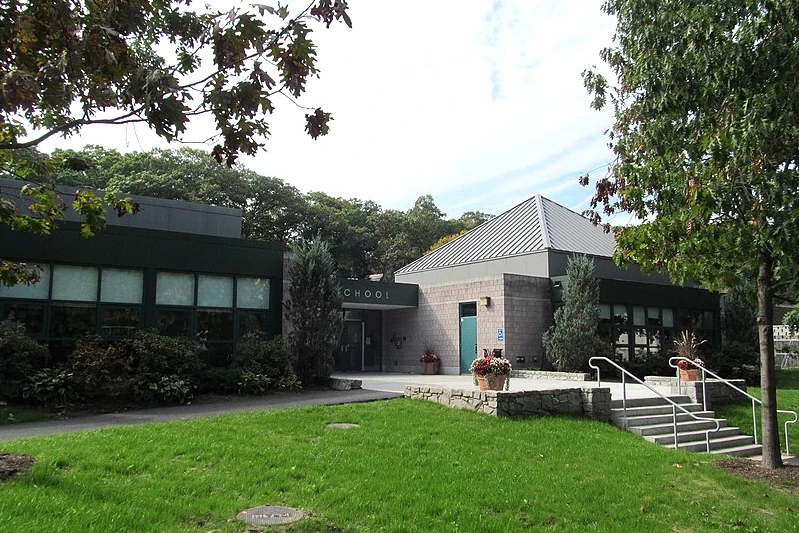 Front of Heath School